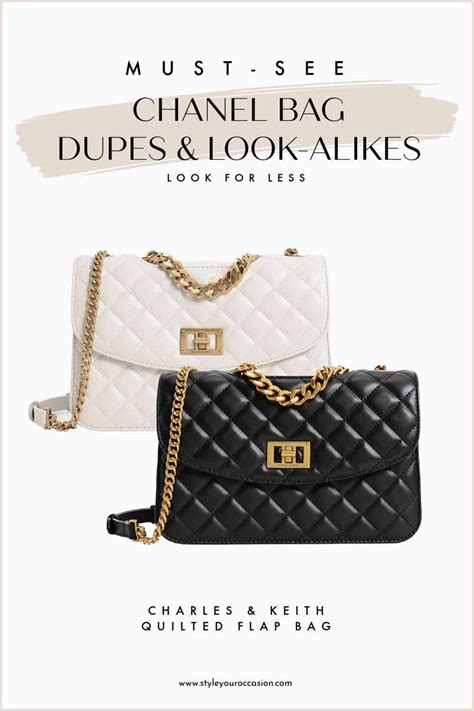 chanel purse dupe amazon|dupe chanel flap bag quilted.